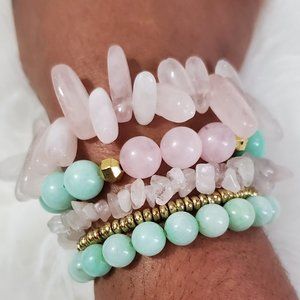 Beaded Bracelet Stack
